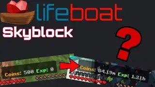 How to get coins and exp on Lifeboat Skyblock