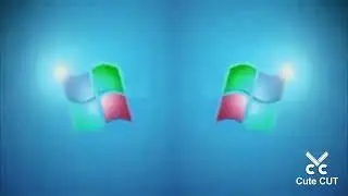 Windows 7 Logo Animation In Slow Voice + Low Voice Squared