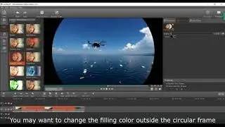 Crop and trim video clip or make circular video - Moviemator Video Editor for Mac & PC