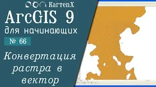 ArcGIS 9 - № 66. Конвертация растра в вектор.