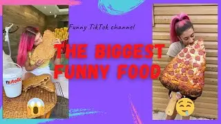 The Biggest Funny Food TikTok 😱😱 | Very big Food 😱😲 | biggest food