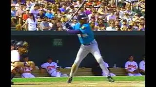 Ken Griffey Jr. Reversed Slow Motion Baseball Swing - Home Run Hitting Mechanics Instruction