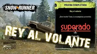 SnowRunner español / rey al volante / trial I Pruebas /