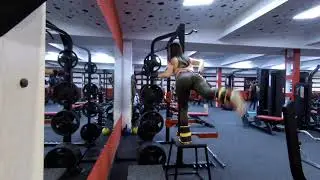ВЫПАД С ВЫСОКОЙ ТУМБЫ + МАХ