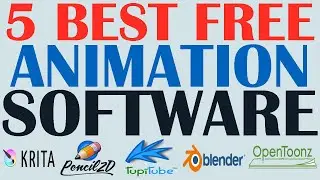 5 BEST FREE Animation Software.