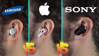 AirPods Pro VS Galaxy Buds VS SONY WF-1000XM3