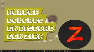 Como agregar colores en Discord con Zira
