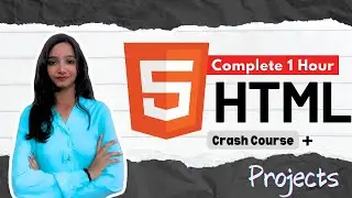 HTML Complete Tutorial for Beginners in Hindi 2024 🔥 Free Notes + Codes