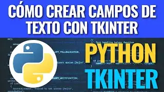 Cómo crear campos de texto con Tkinter y Python