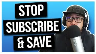 How to Cancel Amazon Subscribe and Save (stop items)