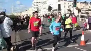 Brighton half-marathon 2012