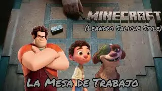 Una película de Minecraft (Leandro Saliche Style) Clip: La Mesa de Trabajo