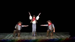 Ковбои. Эстрадный танец.