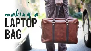 Making a Men's Leather Bag