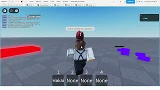 ROBLOX STUDIO | STRONGEST BATTLEGROUNDS CHARACTER SELECTION E SKILLS