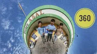 BERUNIY SHAHRINING XALQLAR DO'STLIGI KO'CHASINING 360 GRADUS VIDEO KO'RINISHI
