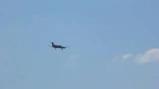 PP-SCC pousando em SBAQ Rwy 17