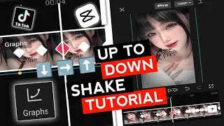 Capcut tutorial | How to make shake with keyframe on capcut | Graph | 2clips