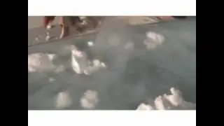 CO2 on water - Science experiment