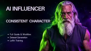AI Influencer LoRA Training + Dataset Generation Workflow In ComfyUI