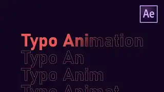 Modern Text Animation Tutorial | After Effects