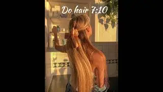Perfect routine to become “That girl