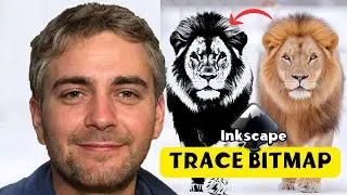 How to Convert JPEG | PNG to Vector Image in Inkscape (Trace Bitmap Tutorial)