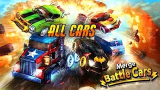 Merge Battle Car Tycoon Game 🏁 All Cars - Max Level