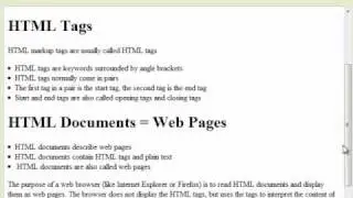Basic HTML 1.0 - HTML Documents...an introduction