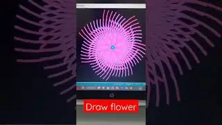 Draw Flower design Using python/...python turtle.../#coding#programming#pythonturtle#shorts