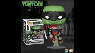 Teenage Mutant Ninja Turtles Dark Leonardo Funko Pop! Vinyl Figure #38 - Previews Exclusive