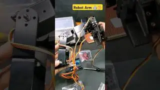 Arduino Robot Hand Control Project Code | Arduino Robot Arm Control Code | 5-DOF Robot Hand