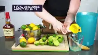 Whiskey Sour Batch Cocktail