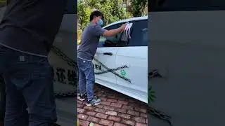 🚗 Dissolve Tar Instantly - Our Car Cleaning Miracle 🚗 #carcleaning #autodetailing #carcare
