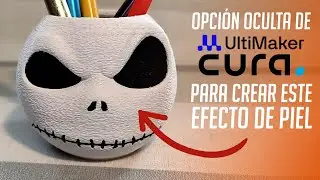 Opción oculta de Cura: Forro difuso / Fuzzy Skin - Impresión 3D