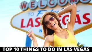 Top 10 Things To Do In LAS VEGAS | las vegas by drone [4k]