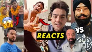 Elvish Yadav Fan Gets Olympic Medal Winner Type Grand Welcome!😱, Ashish Chanchlani on Purav Jha...