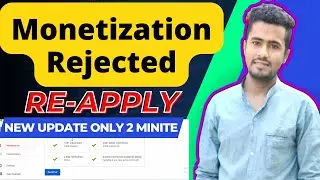 Re-apply For Monetization on YouTube | Monetization Re-Apply Bangla Tutorial | Freelancer Shohel