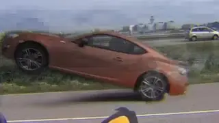 GT86 making a wheelie