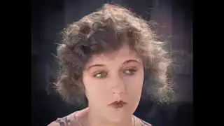 Marion Davies Getting Mary Married 1919 colorized remastered 4K