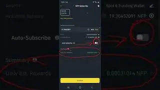 NFP at 0.57% APY Binance Flexible Earn