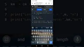 Program to Convert centimetre to metre and kilometre in Python