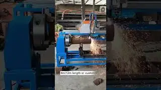 CNC plasma cutting machine for round pipe intersecting line