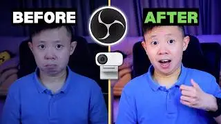 How To IMPROVE Your Webcam Quality in OBS (Insta 360 Link 2C)