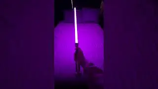 Lightsabers had to be plugged in?!