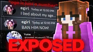 exposing weird minecraft egirl & bridge youtuber...
