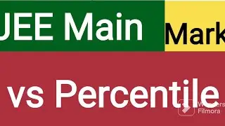 JEE Mains Marks vs Percentile | JEE Motivation