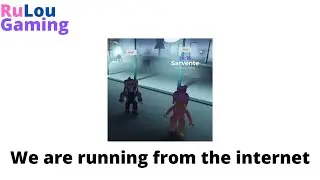 I got 1st place on every round! Running From The Internet, Roblox