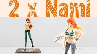 Две фигурк Нами с Алиэкспресс Nami Figures Aliexpress