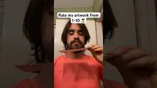 Rate my artwork from 1-10 👨‍🎨 #shorts #art #drawing #draw #artreveal #artwork #shortsvideo